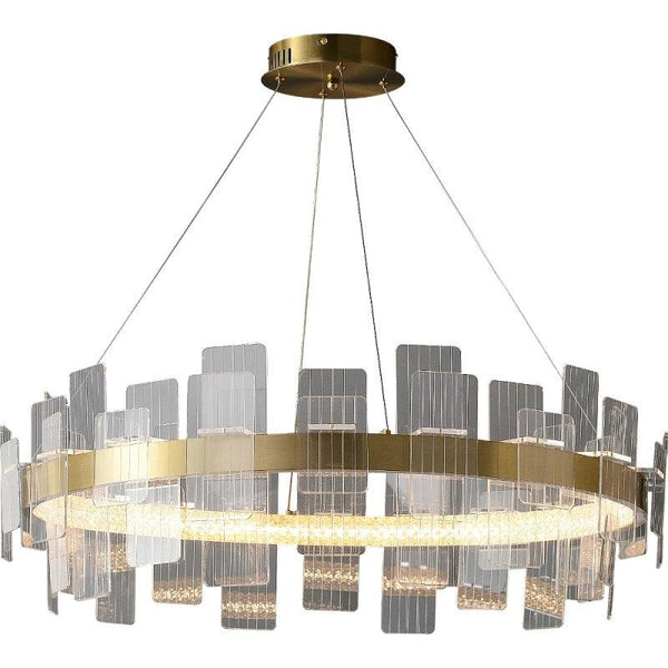 Modern Oil Chandelier With 3 Lights - 42 W - Diameter 80 cm By Alhome - ALHOME