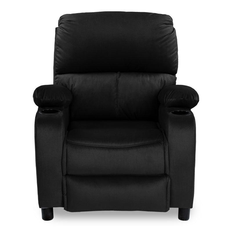 Velvet Classic Cinematic Recliner Chair with Cups Holder - NZ70 by In House - ALHOME