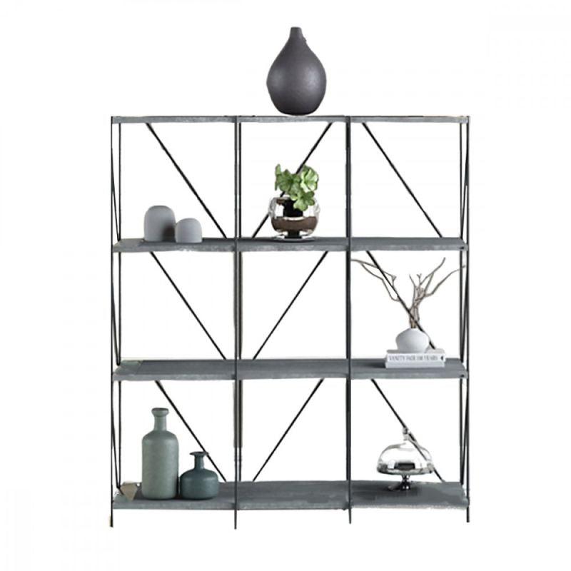 Multi-Use Shelving Unit From Malaysian Wood - 4 Layers - By Baity - ALHOME