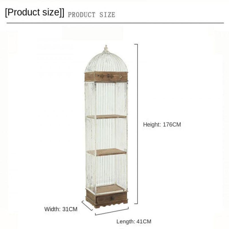 Rustic Design Stand - Wooden Shelves - Beige - By Alhome - ALHOME