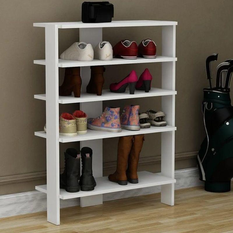 Stylish Harmony White Shoe Rack By Alhome - ALHOME