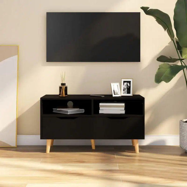 Bold TV Table - MDF - Black by Alhome - ALHOME