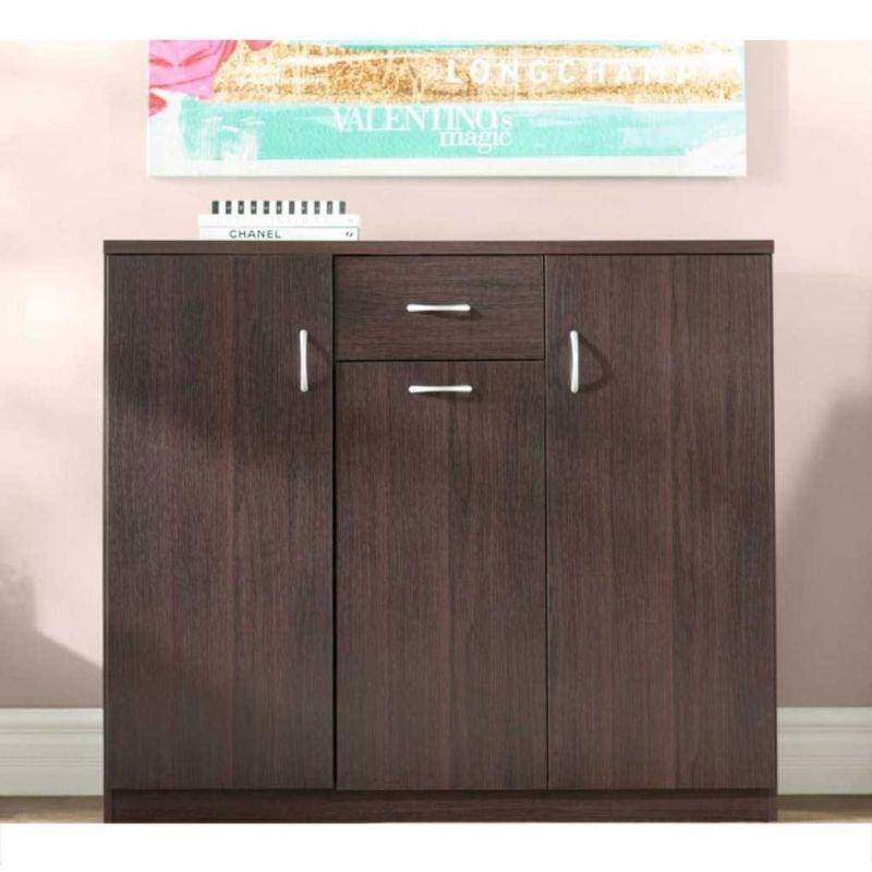 Shoe Cabinet with 3 Drawers and a Brown Drawer By Alhome - ALHOME