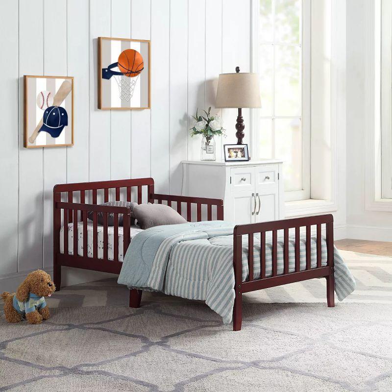 Kids' Brown MDF Bed: Inviting Warmth, 120x200x140 cm by Alhome - ALHOME