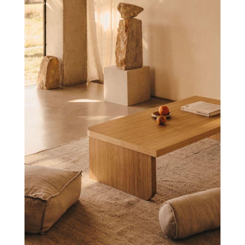 Beige Engineered Wood Center Table - Size: 107x55x45 By Alhome - 110112146 - ALHOME