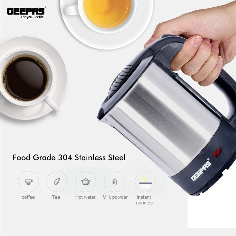 Geepas Car Electric Kettle 0.5 L 150 W - GK38041 - .com - Your Destination for Baby & Mother Needs in Saudi Arabia