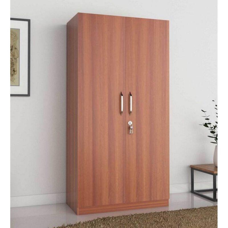 Brown Wardrobe For Timeless Elegance and Functional Design by Alhome - ALHOME