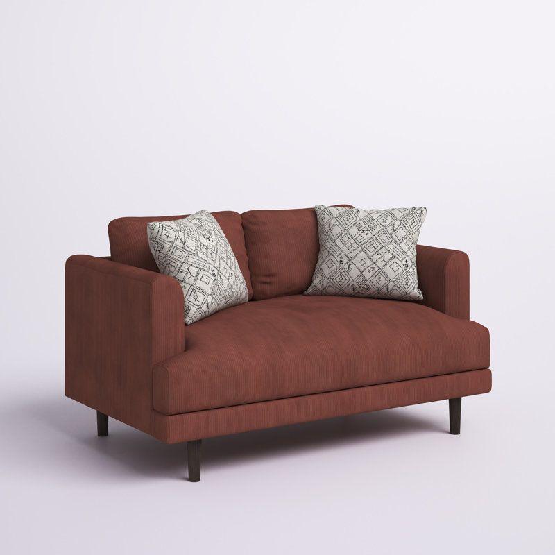 Modern Cozy Velvet 2 Seater Sofa - 180x85x85 cm - By Alhome - ALHOME