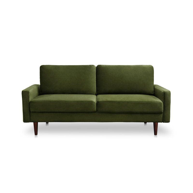 Modern Velvet 2 Seater Sofa - 150x85x85 cm - By Alhome - ALHOME