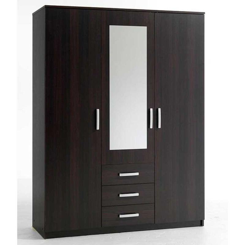 White Two-Door Wardrobe By Alhome - ALHOME