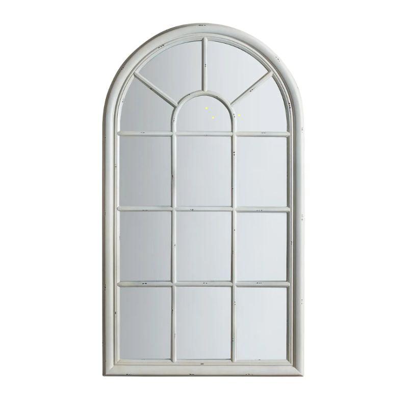 Classic window wall mirror - white - 63.5x128x3.5 cm - By Family Ship - ALHOME