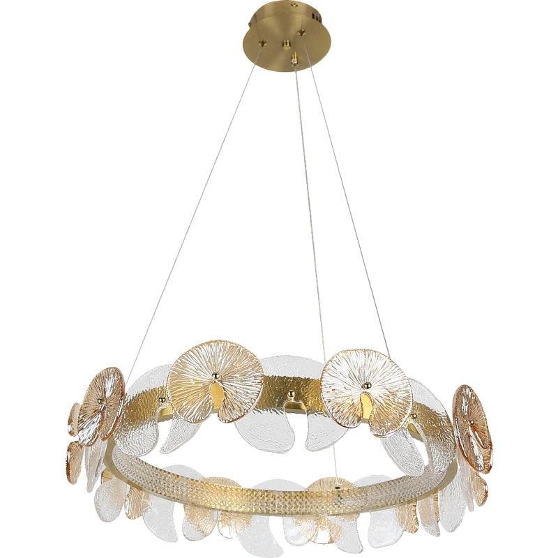 Modern Chandelier, 3 Lights - 48 Watts - Olive Oil - By Alhome - ALHOME