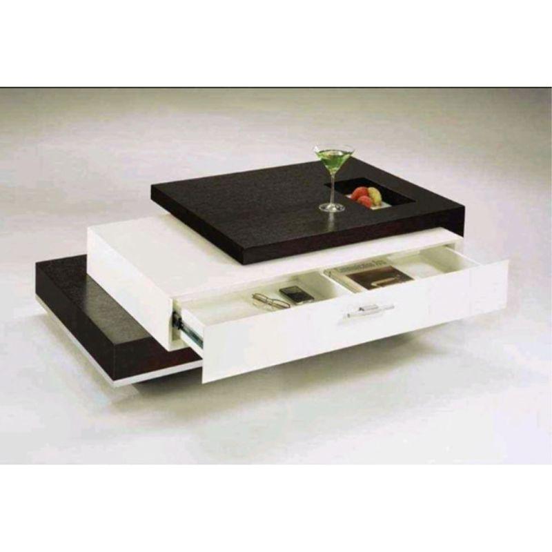 Black and White Center Table With Aesthetic Appeal By Alhome - ALHOME