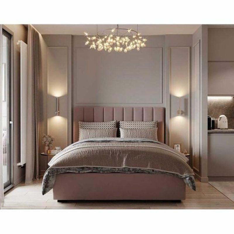 Majestic Blush Super King Bed By Alhome - ALHOME