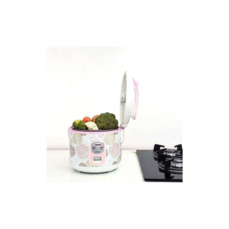 Geepas Electric Rice Cooker 1.5 L 500 W - GRC4334 - .com - Your Destination for Baby & Mother Needs in Saudi Arabia