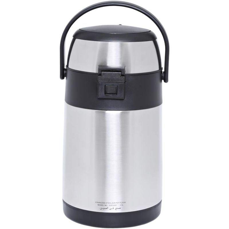 Geepas 2.5L Stainless Steel Vacuum Flask - GVF5262 - .com - Your Destination for Baby & Mother Needs in Saudi Arabia