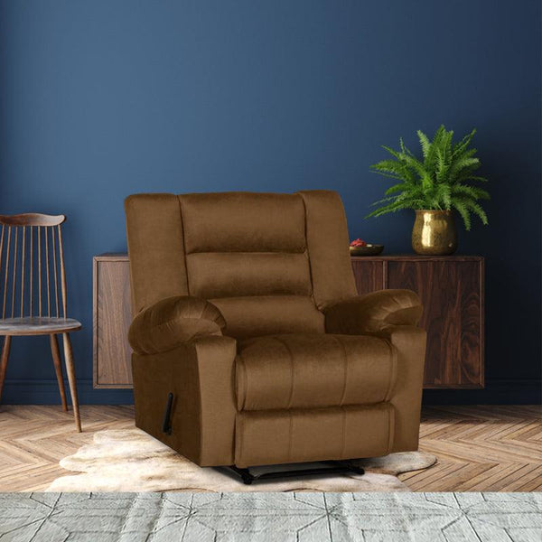 Velvet Recliner Chair - Nice 02 by In House - ALHOME