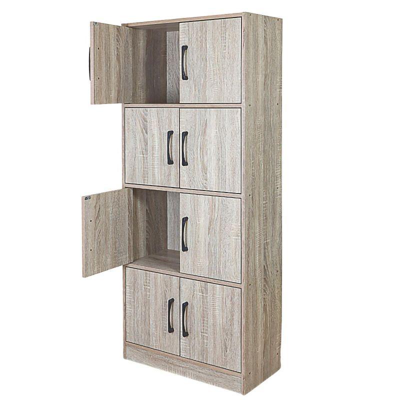 4-Layer Drawer Unit - Wooden - 63x30x160.4 cm - By Baity - ALHOME