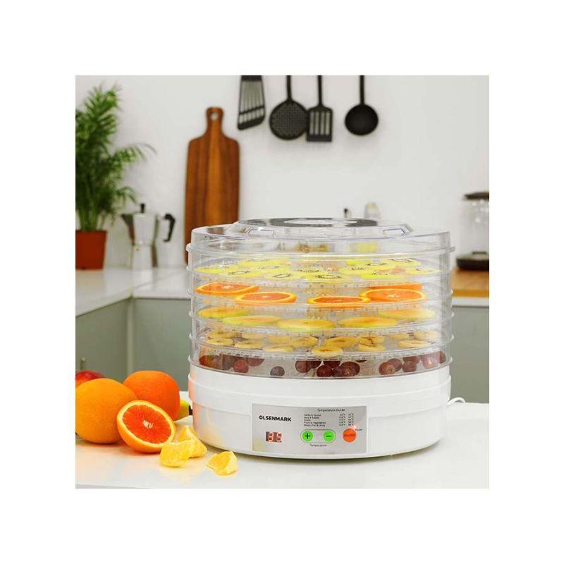 Olsenmark Food Dehydrator - White - OMFD2464 - .com - Your Destination for Baby & Mother Needs in Saudi Arabia