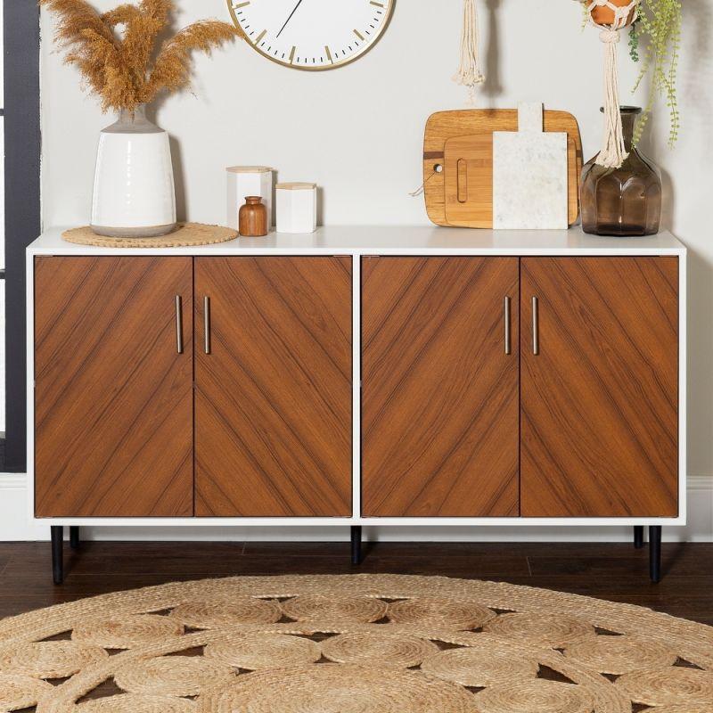 Stylish Brown MDF Buffet by Alhome - ALHOME