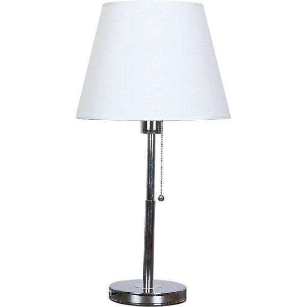 Table Lamp - Silver - E27 - By Alhome - ALHOME