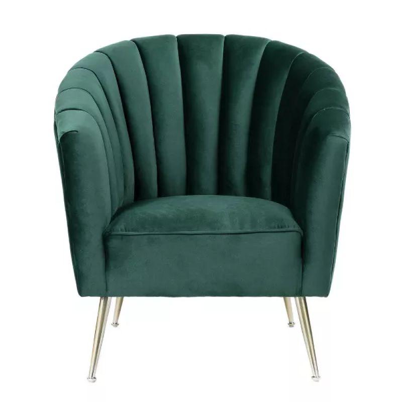 Modern Chic Velvet Arm Chair - 80x85x85 cm - By Alhome - ALHOME