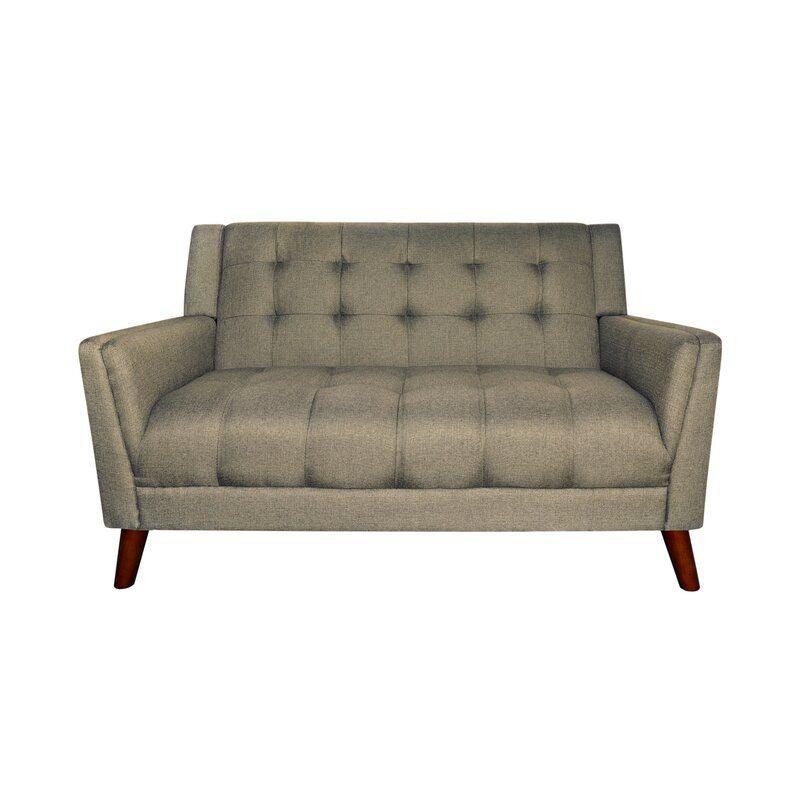 Modern Sleek Linen 2 Seater Sofa - 200x85x85 cm - By Alhome - ALHOME