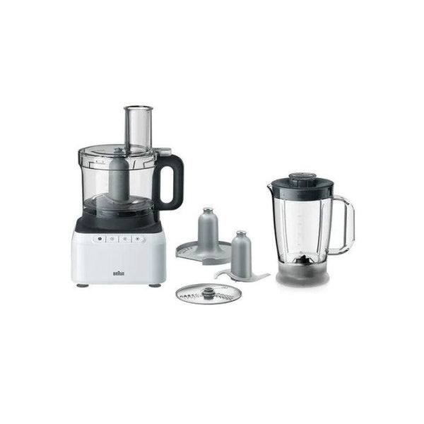 Braun PurEase Food processor 1.2 L - 800 W - BRFP3131WH - 