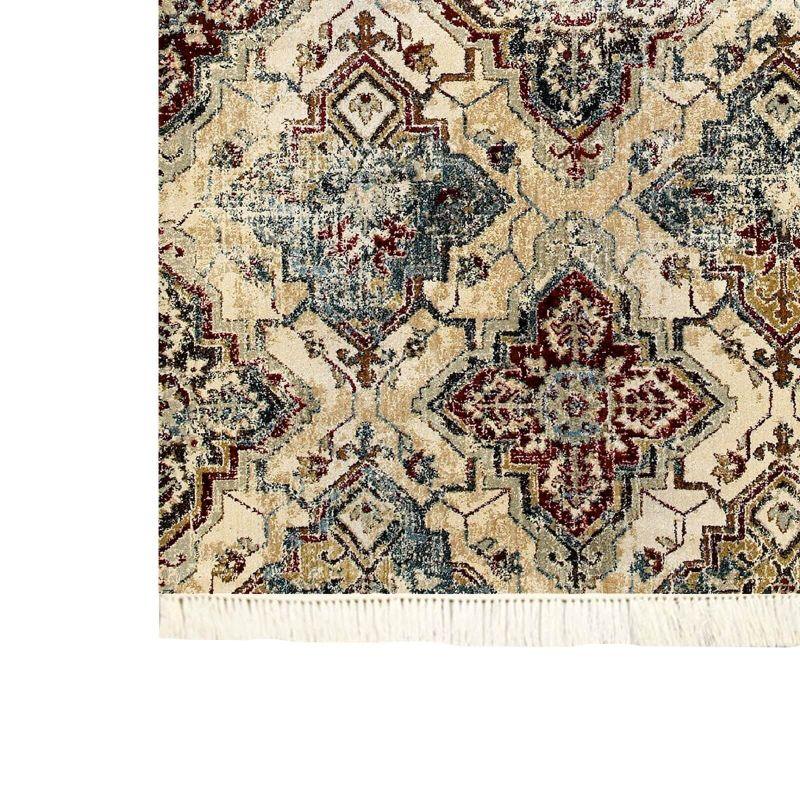 Velvet Turkish Decorative Carpet - Multicolor - By In House - ALHOME