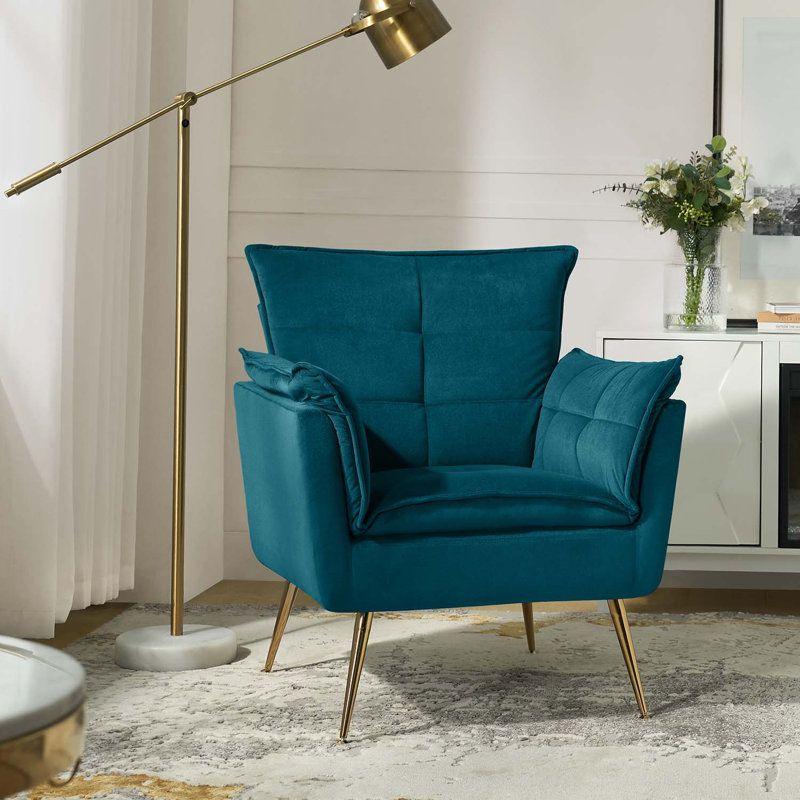 Durable Velvet Chair - 80x85x85 cm - By Alhome - ALHOME