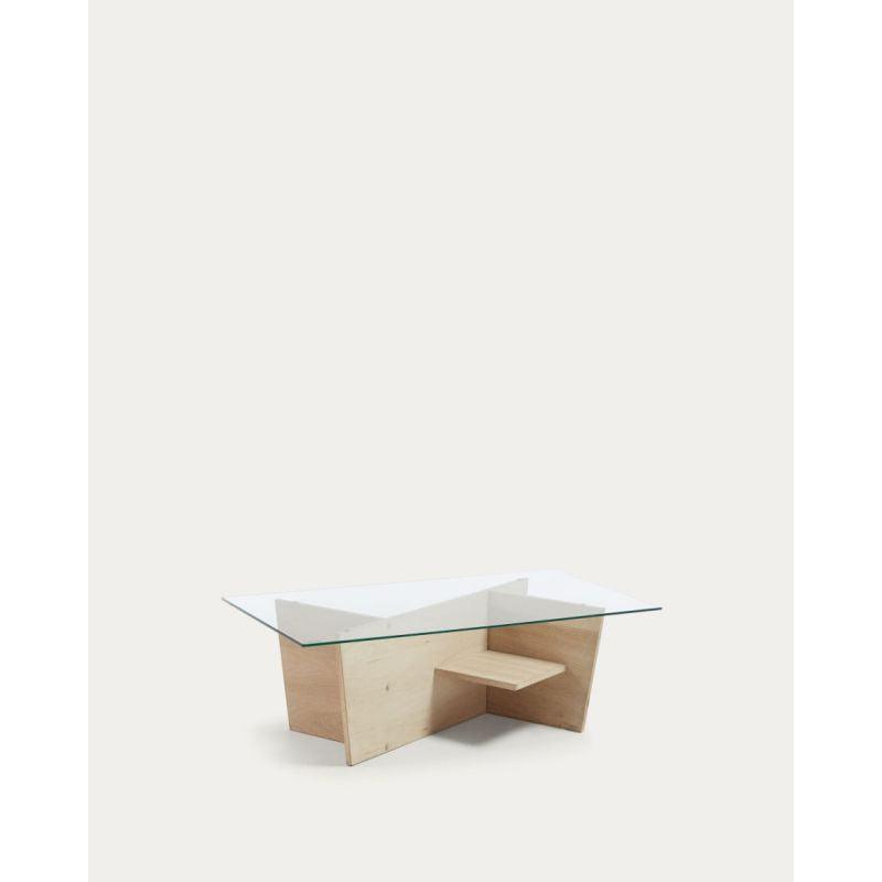 Beige Engineered Wood Center Table - Size: 107x55x45 By Alhome - 110112137 - ALHOME