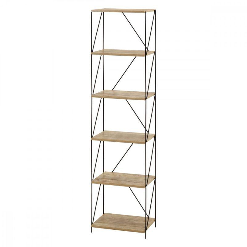 Multi-Use Shelving Unit From Malaysian Wood With 6 Layers - By Baity - ALHOME