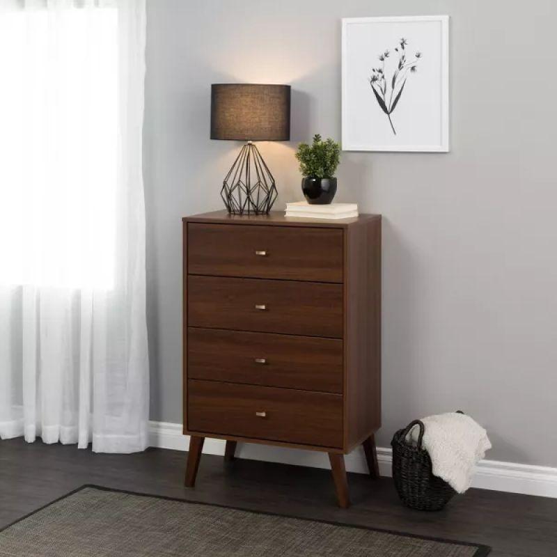 Elegant Brown MDF Unit Drawers by Alhome - ALHOME