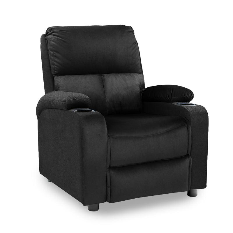 Velvet Classic Cinematic Recliner Chair with Cups Holder - NZ70 by In House - ALHOME