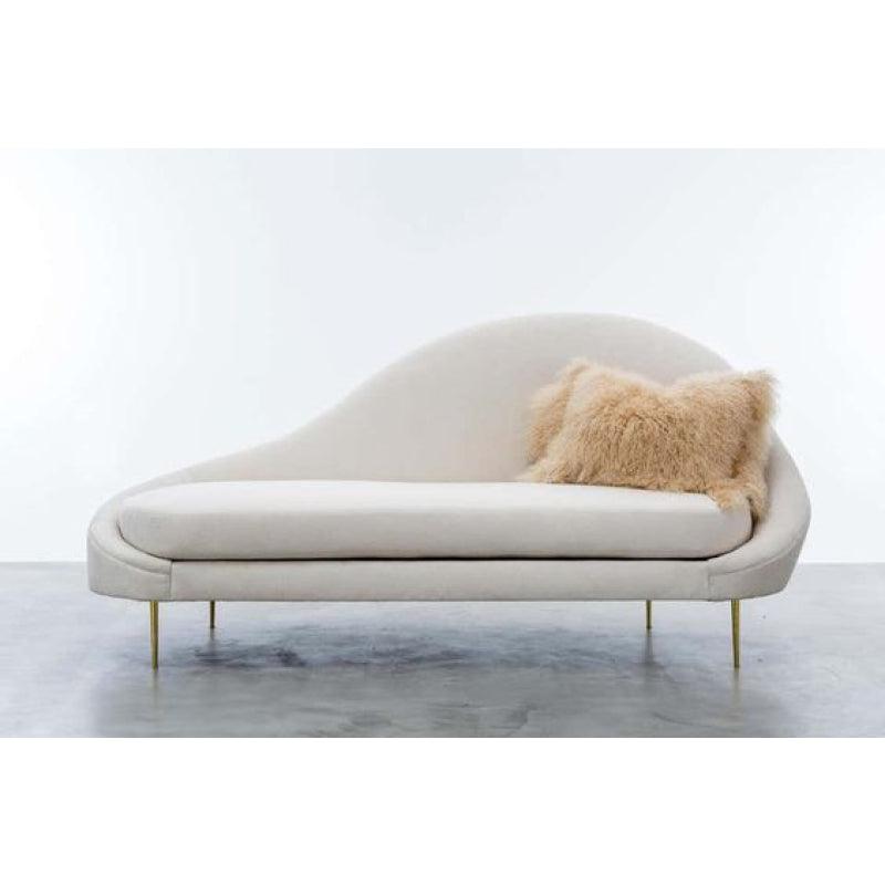 2-Seater Velvet Sofa in Delicate Beige By Alhome - ALHOME