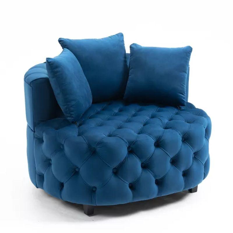 Luxurious Velvet Chair 100x85x85 cm - By Alhome - ALHOME