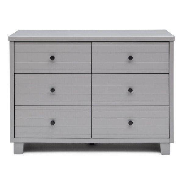 Kids Dresser: 119x49x85 Wood, Grey by Alhome - ALHOME