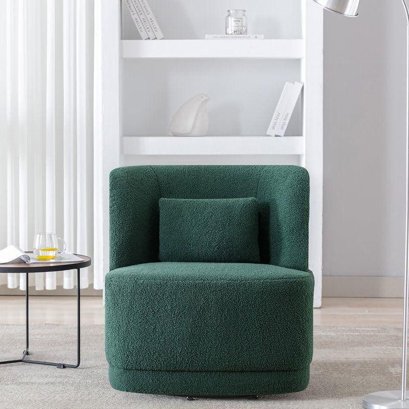 Modern Bouclé Chair - 62x62x80 cm - By Alhome - ALHOME