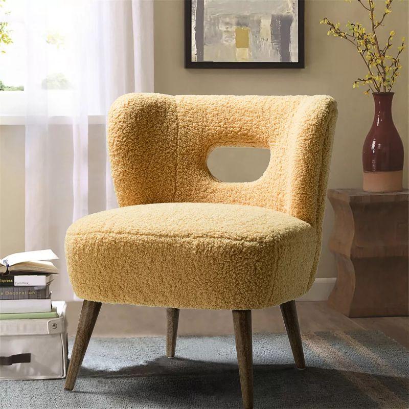 Unique Bouclé Chair - 90x85x85 cm - By Alhome - ALHOME