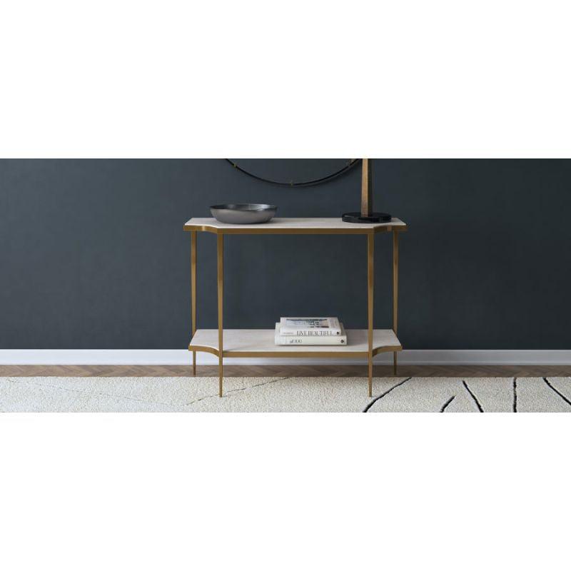 Elegance Console with Marble Touch By Alhome - ALHOME