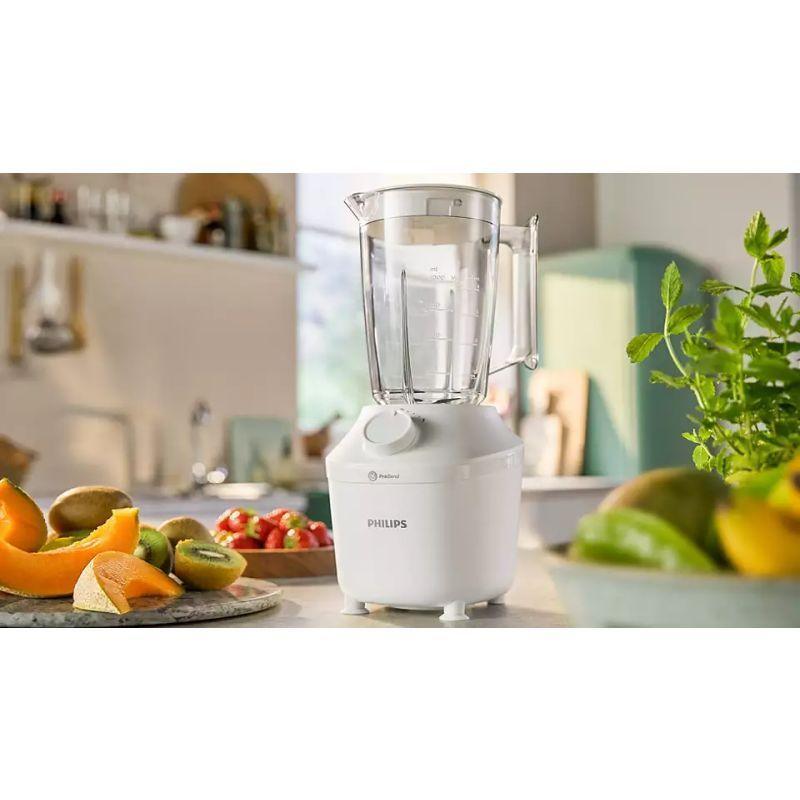 Philips 3000 Series Plastic Blender 1 Speed+pulse 1 Liters - White - HR2041/10 - 