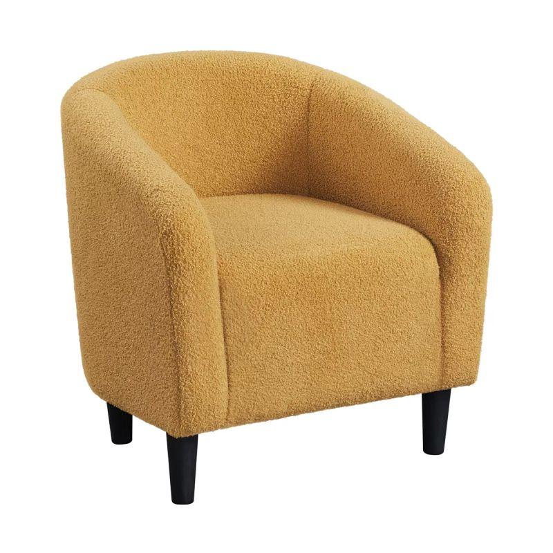 Modern Stylish Boucle Arm Chair - 80x85x85 cm - By Alhome - ALHOME