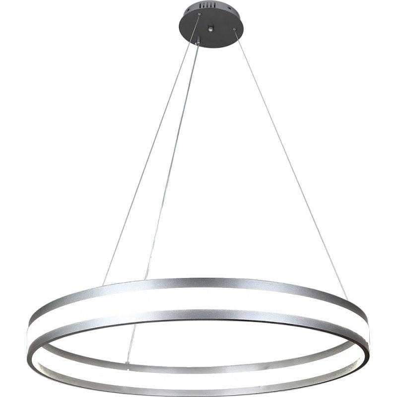 Modern Grey Chandelier With 3 Lights - 65 W By Alhome - ALHOME