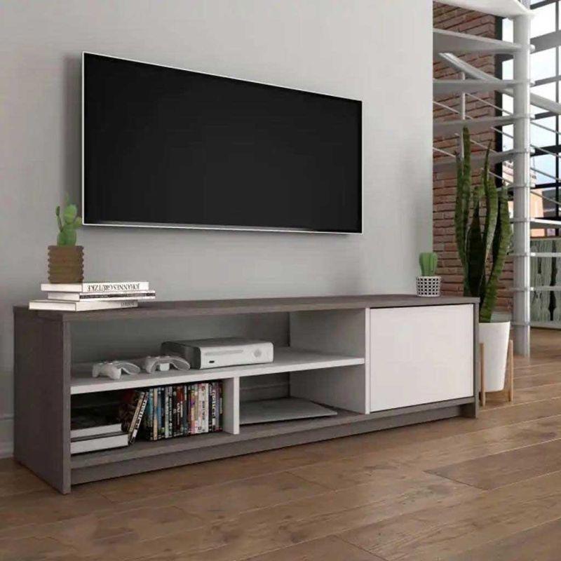 Grey TV Unit With Modern Elegance By Alhome - ALHOME