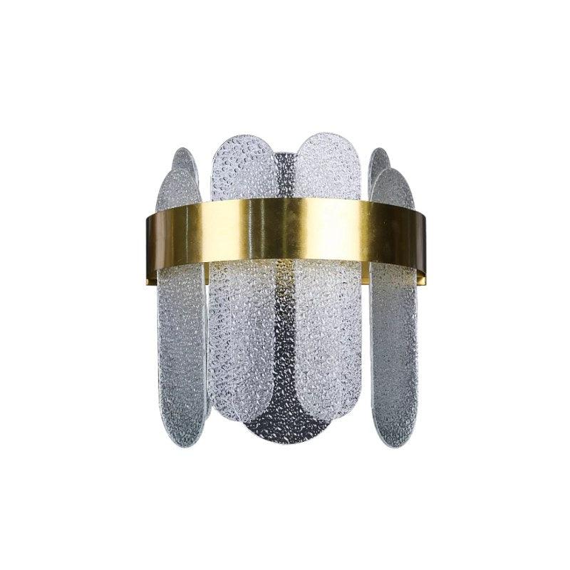 Applique Wall Lighting - Multi-Colored Glow (Cream - Yellow - White), Diameter 28 - Gold - By Alhome - ALHOME