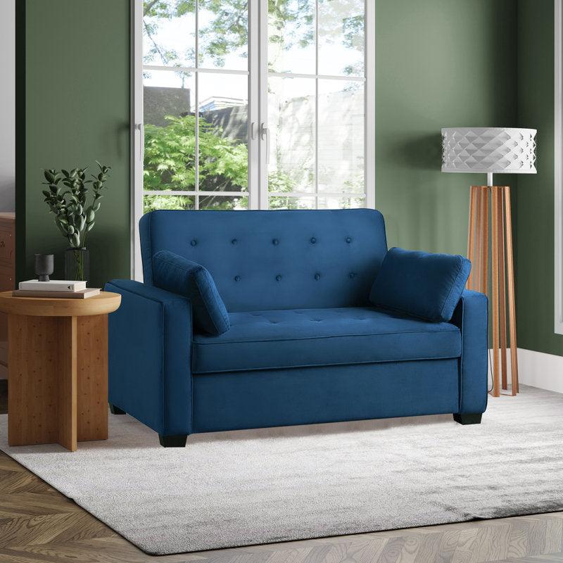 Modern Velvet 2 Seater Sofa - 180x85x85 cm - By Alhome - ALHOME