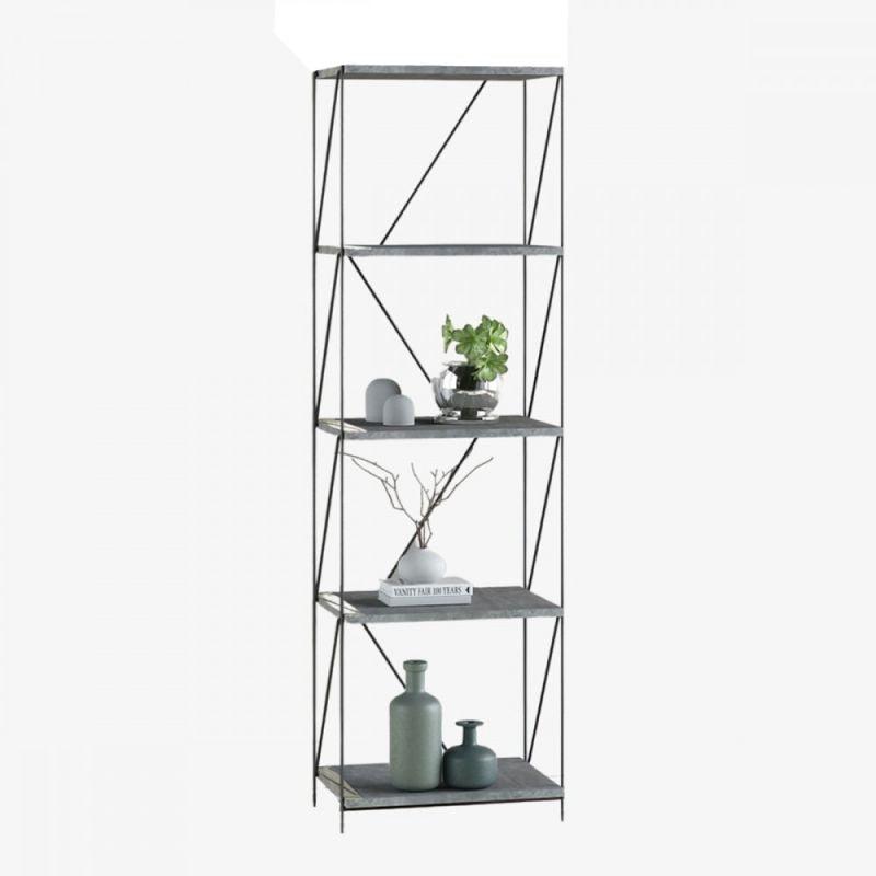 Multi-Use Malaysian Wood Shelving Unit - 5 Layers - By Baity - ALHOME