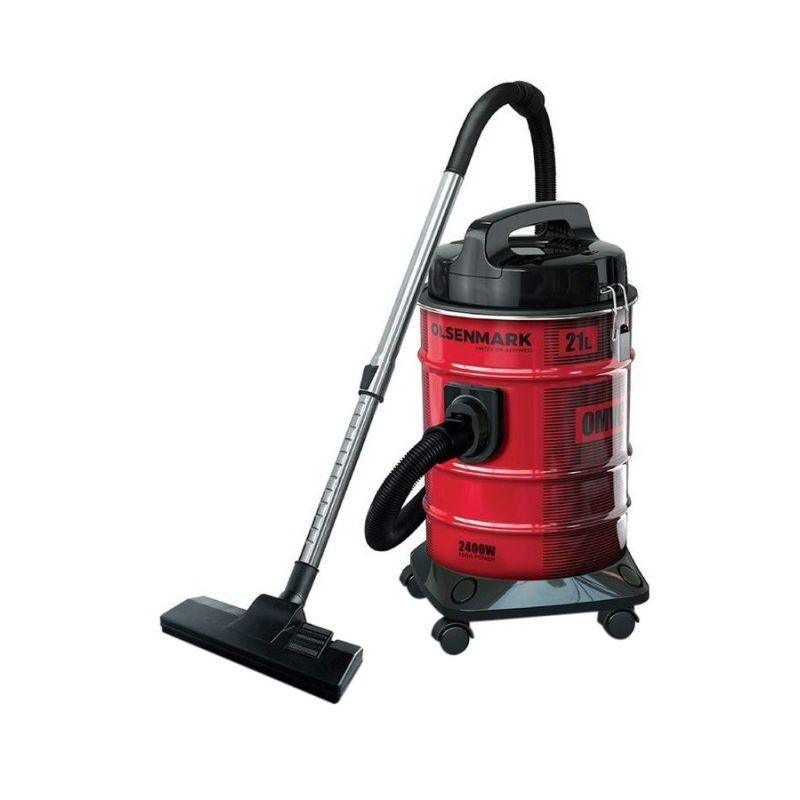 Olsenmark Vacuum Cleaner - 2400 w - 21 L - Red and Black - OMVC1847 - .com - Your Destination for Baby & Mother Needs in Saudi Arabia