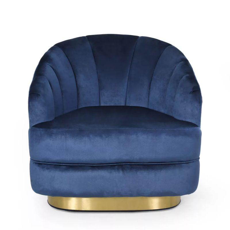 Elegant Velvet chair - 90x85x85 cm - By Alhome - ALHOME