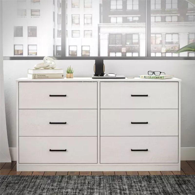 Versatile White MDF Unit Drawers by Alhome - ALHOME